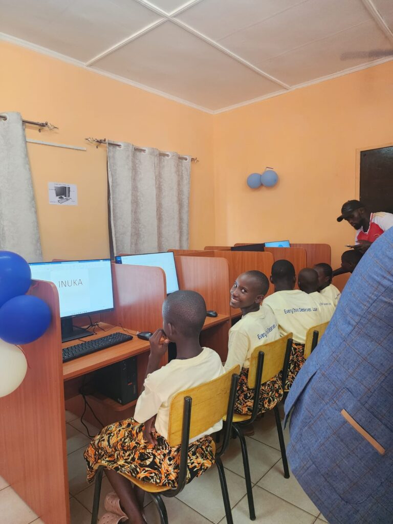 Empowering Orphaned Children for a Brighter Future: Inuka Child Care Center Launches A New Computer Center